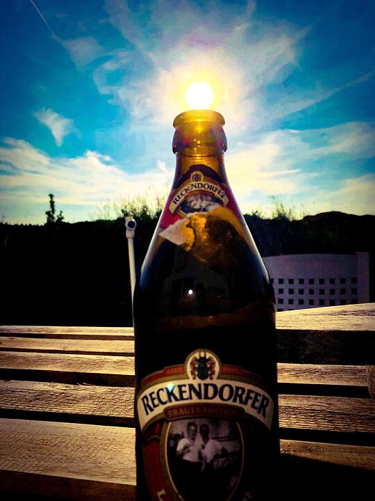Sonne aus der Flasche