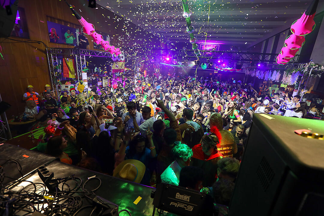 Beste Partystimmung in der Stadthalle