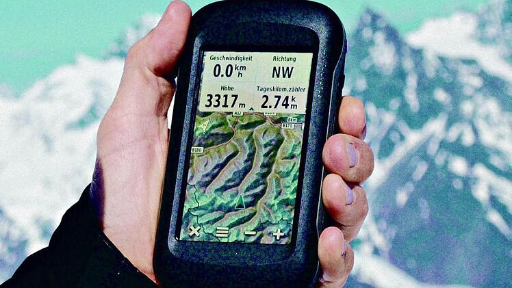 GPS--Gerät für Wanderer Symbolfoto: Archiv/PR