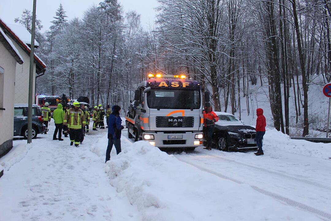 Unfall in Warmensteinach