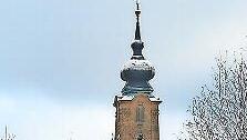 Die Basilika Marienweiher im Winter