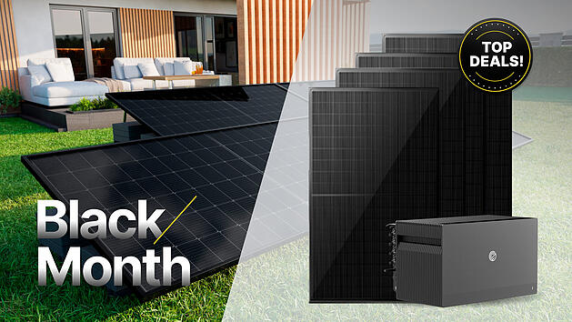 Black Friday: 2000 Watt Balkonkraftwerk ab 399 € – Solakon onPower Deal