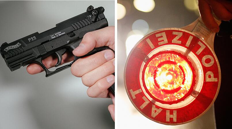 Scharfe Schusswaffe bei Kontrolle von Auto in N&uuml;rnberg gefunden