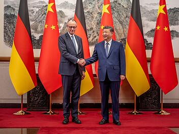 Bundeskanzler Friedrich Merz besucht China