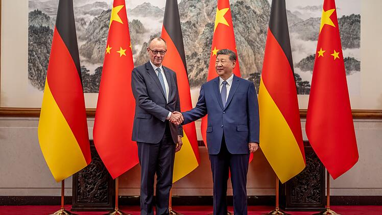 Bundeskanzler Friedrich Merz besucht China