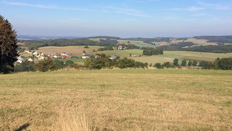 Ausblick vom Galgenberg oberhalb Kupferbergs Foto: Alexander Müller