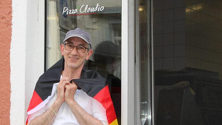 Salvatore Fusci: "Komischerweise hat von meinen Freunden niemand gemerkt, dass Italien nicht mitspielt." Foto: Ulrike Müller