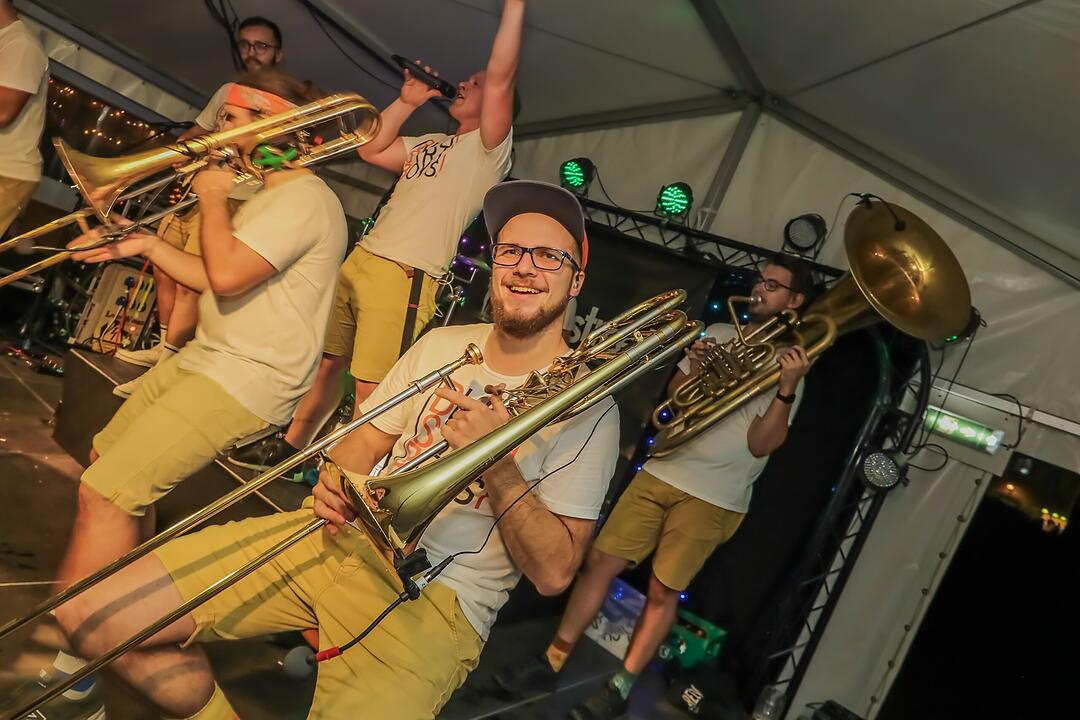 Endlich wieder Partystimmung im Sandgebiet