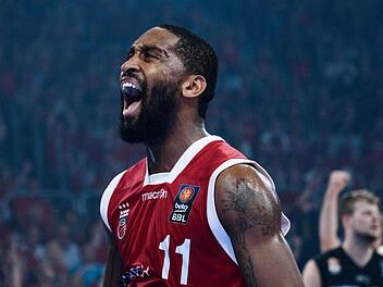 Jubelt er nicht mehr f&uuml;r Bamberg? Bradley Wanamaker k&ouml;nnte die Brose Baskets verlassen. Foto: Nicolas Armer/dpa