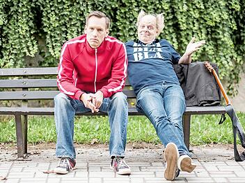 Jörg Kaiser (l.) und Atze Bauer sind sich für keinen Kalauer zu schade. Foto: privat