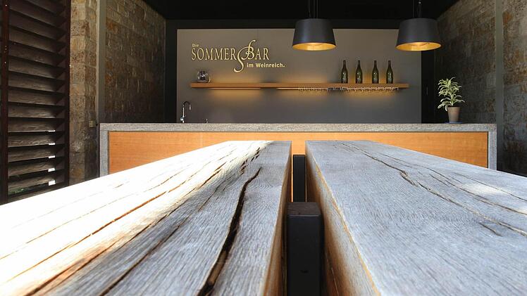 Weinreich Sommerach, Sommerbar. Fotos: Winzerkeller Sommerach eG
