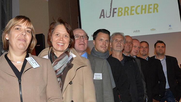 Einige Unternehmer, Kommunalpolitiker und Behördenvertreter wurden bereits als Aufbrecher vorgestellt. Foto: Roland Rinklef