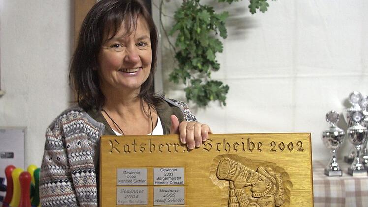 Gudrun Jöchner gewann die "Ratsherrenscheibe".