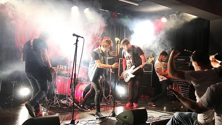 Band "50m Freistiel" aus Kitzingen.