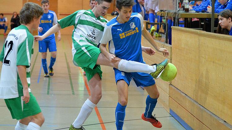 A-Jugend: Der TSV Vestenbergsgreuth (grüne Trikots) bezwang den TSV Ebermannstadt knapp mit 1:0