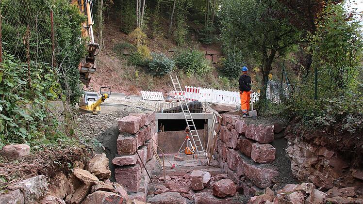 Arbeiten am Schrenkgraben. Foto: Ralf Ruppert