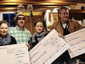 Im Vorfeld des Weihnahtsmarkts: Weingut spendet 1300 Euro