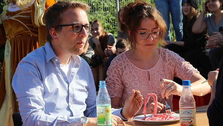 Eindrücke vom Abi-Scherz. Foto: Isabel Dill