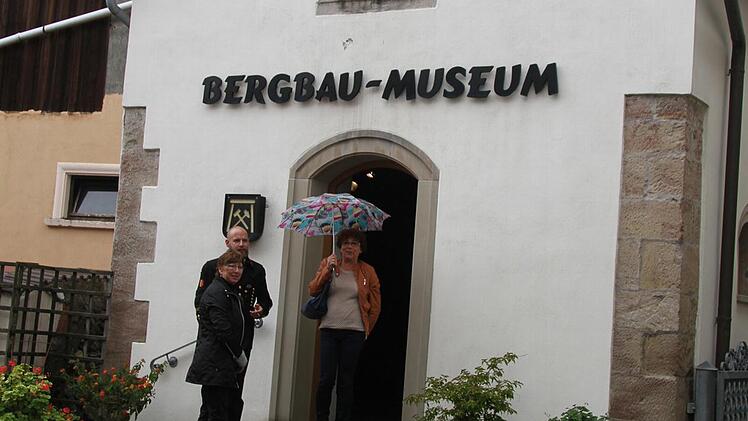 Das Bergbau-Museum stand beim Fest am Wochenende im Mittelpunkt. Auch Fans aus dem Issigau kamen.