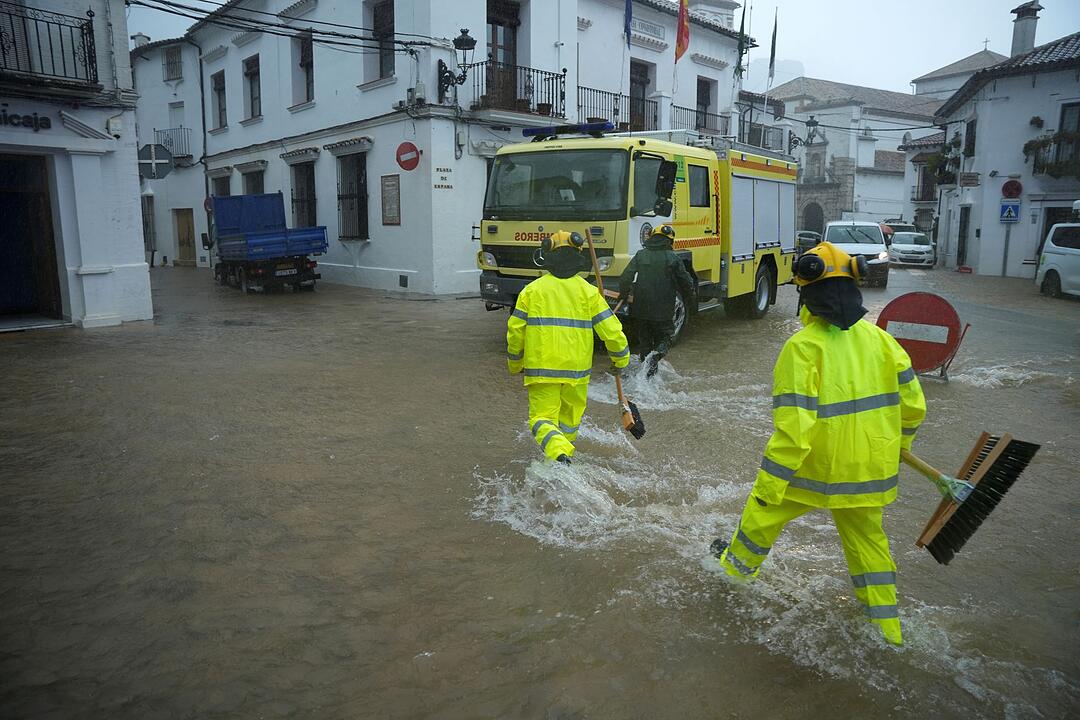 Wetter in Spanien - "Leonardo" trifft Provinz C&aacute;diz