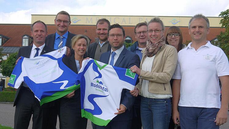 Das Team hinter dem Marathon (von links): Christian Grunow, Hubert Carl, Elfi Arnold, Martin Mittag, Martin Finzel, Uwe Schmidt, Stine Michel, Nancy Grau und Gunter Hölig. Foto: Berthold Köhler