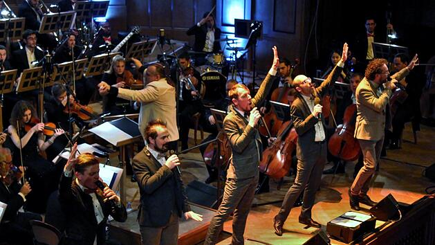 Viva Voce traten im Max-Littmann-Saal auf. Foto: Werner Vogel