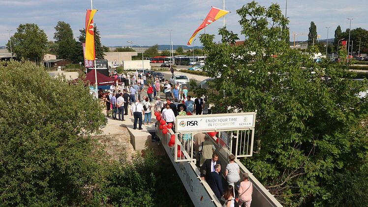 Die neue Schiffsanlegestelle in Forchheim geht in Betrieb. Josef Hofbauer