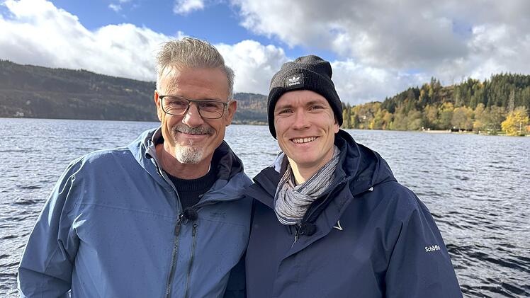 Benedikt Doll (rechts, mit Michael Antwerpes) war lange Zeit ein Teil der "Vier Musketiere" im deutschen Biathlon. Unvergessen ist sein Weltmeistertitel im Sprint in Hochfilzen 2017.