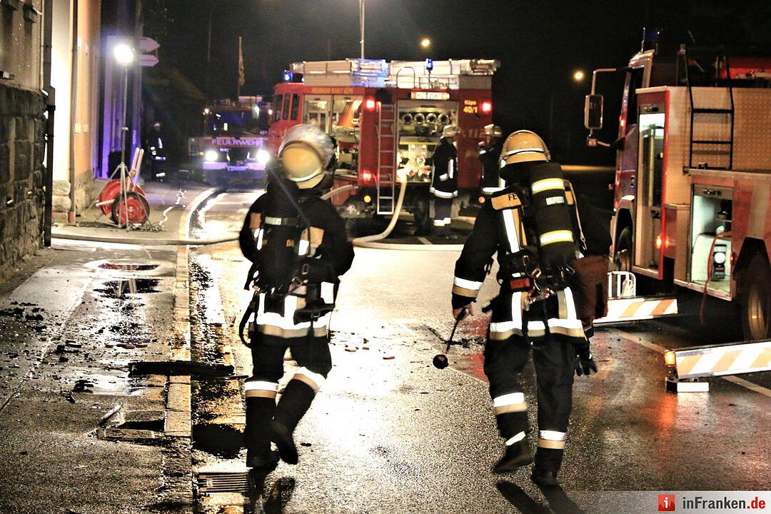 Feuer in Wohnung eines Mehrfamilienhauses in Küps
