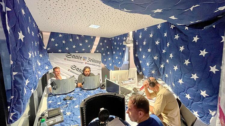 Blick ins Sternenzelt-Tonstudio. Foto: Sebastian Schmitt