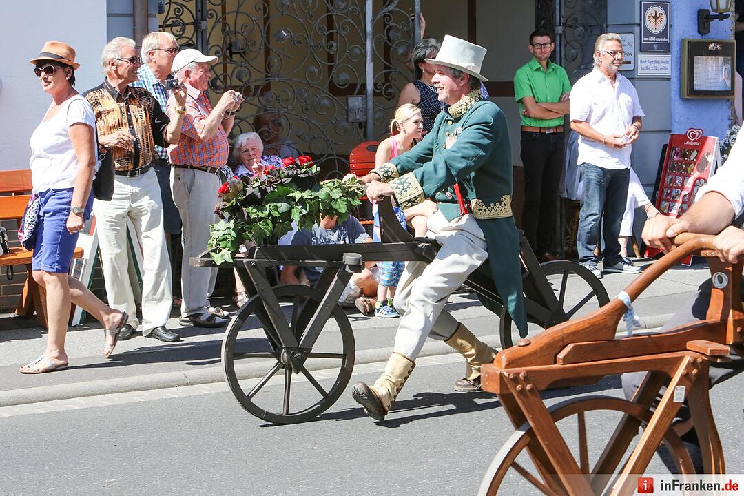 Rakoczyfest in Bad Kissingen mit Umzug; Foto: Barbara Herbst