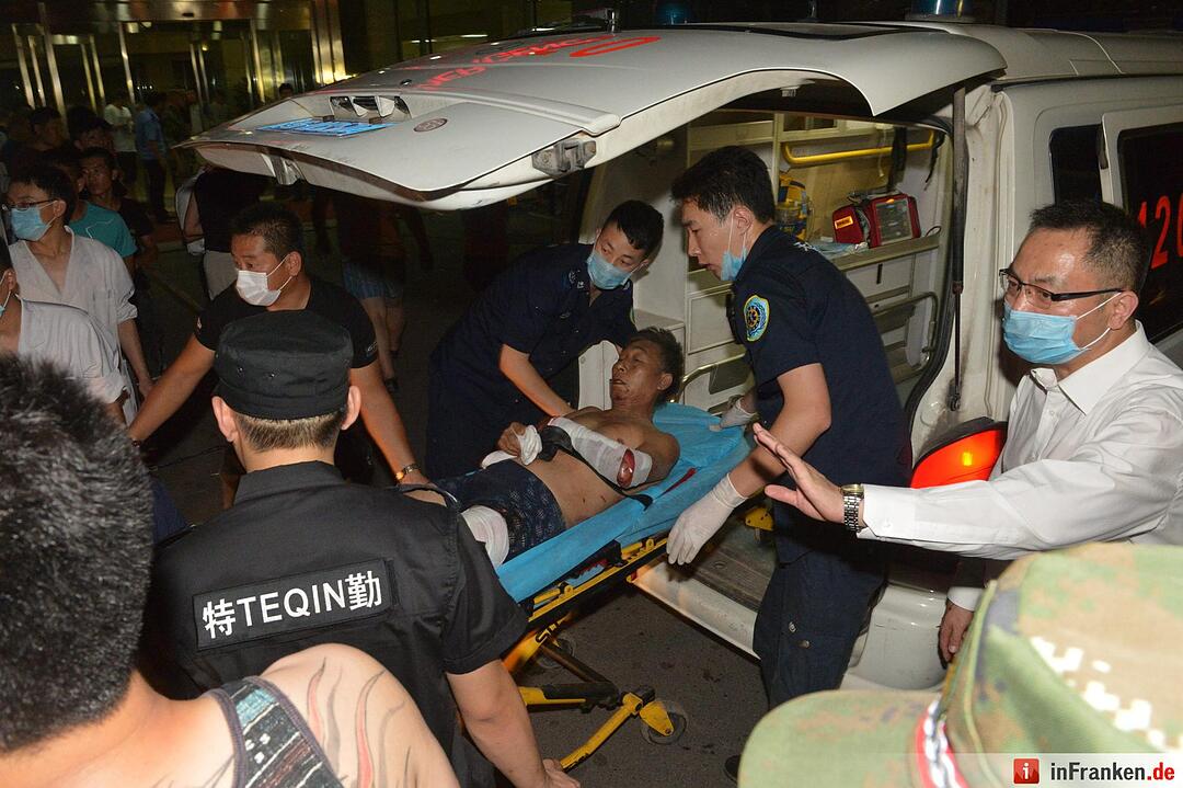 Massive explosions in Tianjin