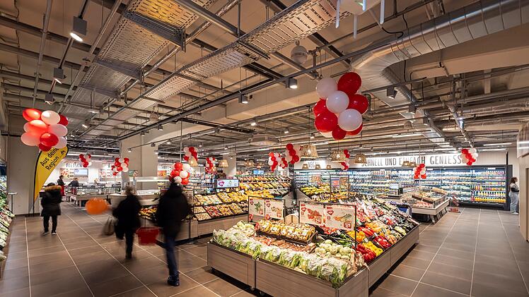 Neues Nürnberger Areal "The Q": Rewe, Lidl und Müller haben eröffnet