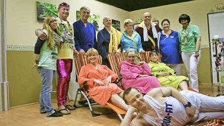 Die Kersbacher treten in diesem Jahr mit "Blaue Zipfl" auf. Foto: privat
