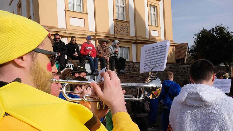 Kapelle des Musikvereins aus Thulba. Foto: Gerd Schaar
