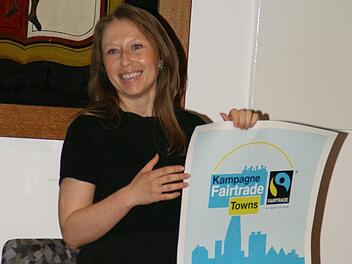 Offene Türen rannte Shiloe Mokay-Rinke bei den Eltmanner Stadträten ein mit ihrer Werbung für den Fairen Handel. Eltmann strebt an, die erste "Fairtrade-Town" im Landkreis Haßberge zu werden.