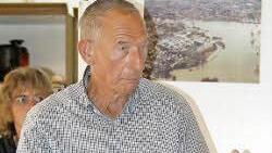 Wie sich die bisherigen Kiesausbeuten rund um Sand ausgewirkt haben, erzählte Bert Rippstein. Foto: Sabine Weinbeer