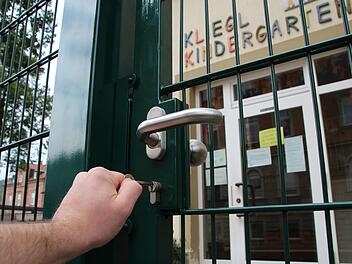 Der Kliegl-Kindergarten in Bad Kissingen hat derzeit geschlossen. Aus Sicherheitsgründen musste fast das komplette Erzieher-Team in Quarantäne. Ein normaler Betrieb ist so nicht möglich. Foto: Johannes Schlereth