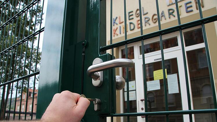 Der Kliegl-Kindergarten in Bad Kissingen hat derzeit geschlossen. Aus Sicherheitsgründen musste fast das komplette Erzieher-Team in Quarantäne. Ein normaler Betrieb ist so nicht möglich. Foto: Johannes Schlereth