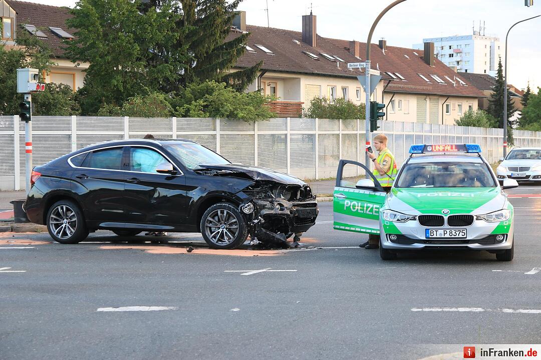 Ampelausfall: Unfall in Bamberg