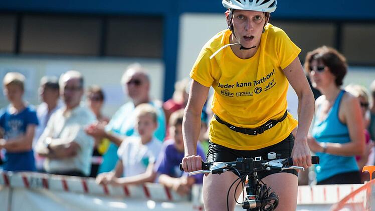 Maria Bermich, Team "Jeder kann Triathlon!"  Fotos: Alexander Muck