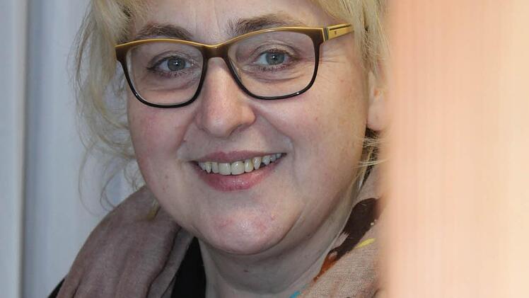 Freundlich an der Kasse - Uschi HannesFoto: Anette Schreiber