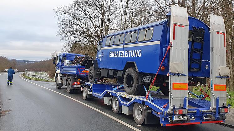 Rarität vom THW Nürnberg stand über Jahre in Tunnel - Einsatzkräfte retten "echten Hingucker"