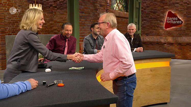 Bei 1.100 Euro gewann Susanne Steiger das Bieterduell gegen Wolfgang Pauritsch.