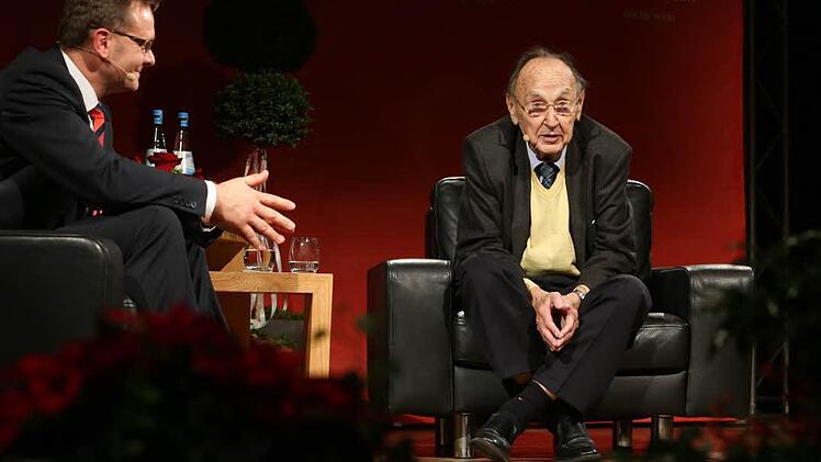 Die Fragen stellte Frank Ebert (Oberfranken-TV). Foto: Barbara Herbst