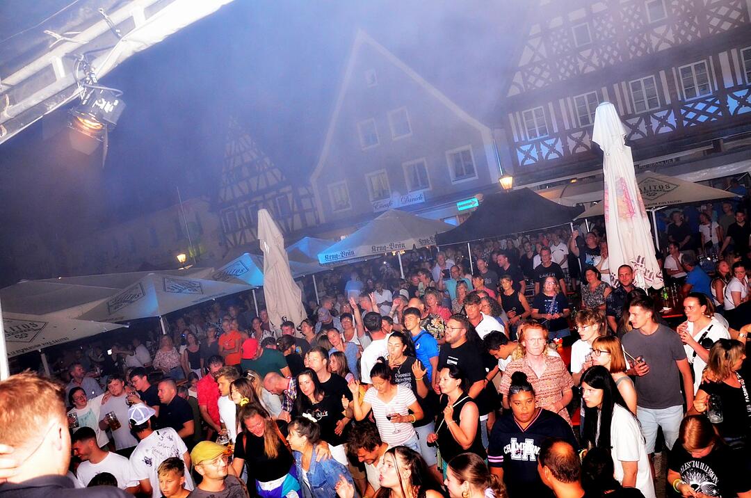 Auf dem Marktplatz Ebermannstadt wurde gefeiert!