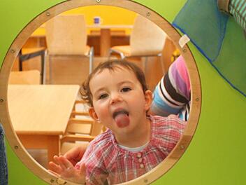 Den Rothwinder Krippenkindern scheint ihre neues Zuhause zu gefallen. Fotos: Jürgen Gärtner