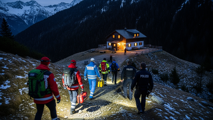 Junggesellenabschied in Bergh&uuml;tte eskaliert - Einsatz der Bergwacht