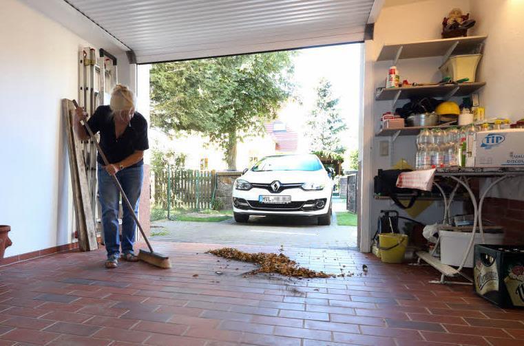 Garage nicht feucht auswischen