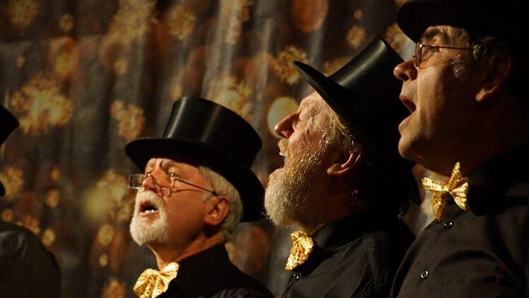 Der Chor Taktzente sorgte beim Auftritt in Maria Bildhausen für große Begeisterung. Foto: Anton Then